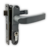 Cerradura de embutir europea gris Lock 13CL