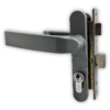 Cerradura de embutir europea gris Lock 13CL - Imagen 2