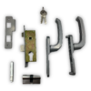 Cerradura de embutir europea gris Lock 13CL - Imagen 3