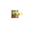 Cerradura cuadrada cañón largo (36mm) latón Lock 17CM