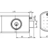 Cerradura digital para exteriores MX89998 - Imagen 2