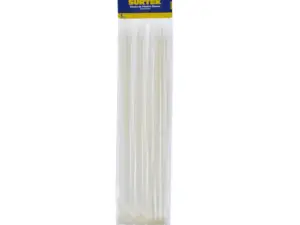 CINCHO PLÁSTICO 300 X 4.6 MM, 50 PIEZAS COLOR BLANCO 114212