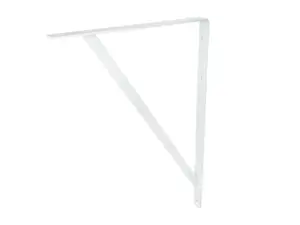 Ménsula con soporte color blanco 13 x 20" 137828
