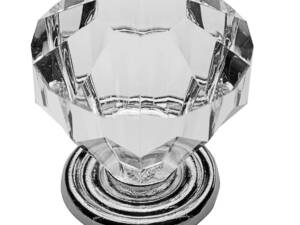 JALADERA CROMO CRISTAL CC 32MMD 79-869