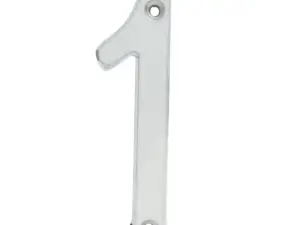Numero 1 slim 4" cromo satinado L6801CS