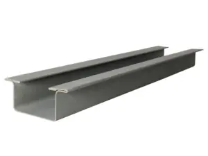 Riel aluminio para clóset TT 2m RIALT2